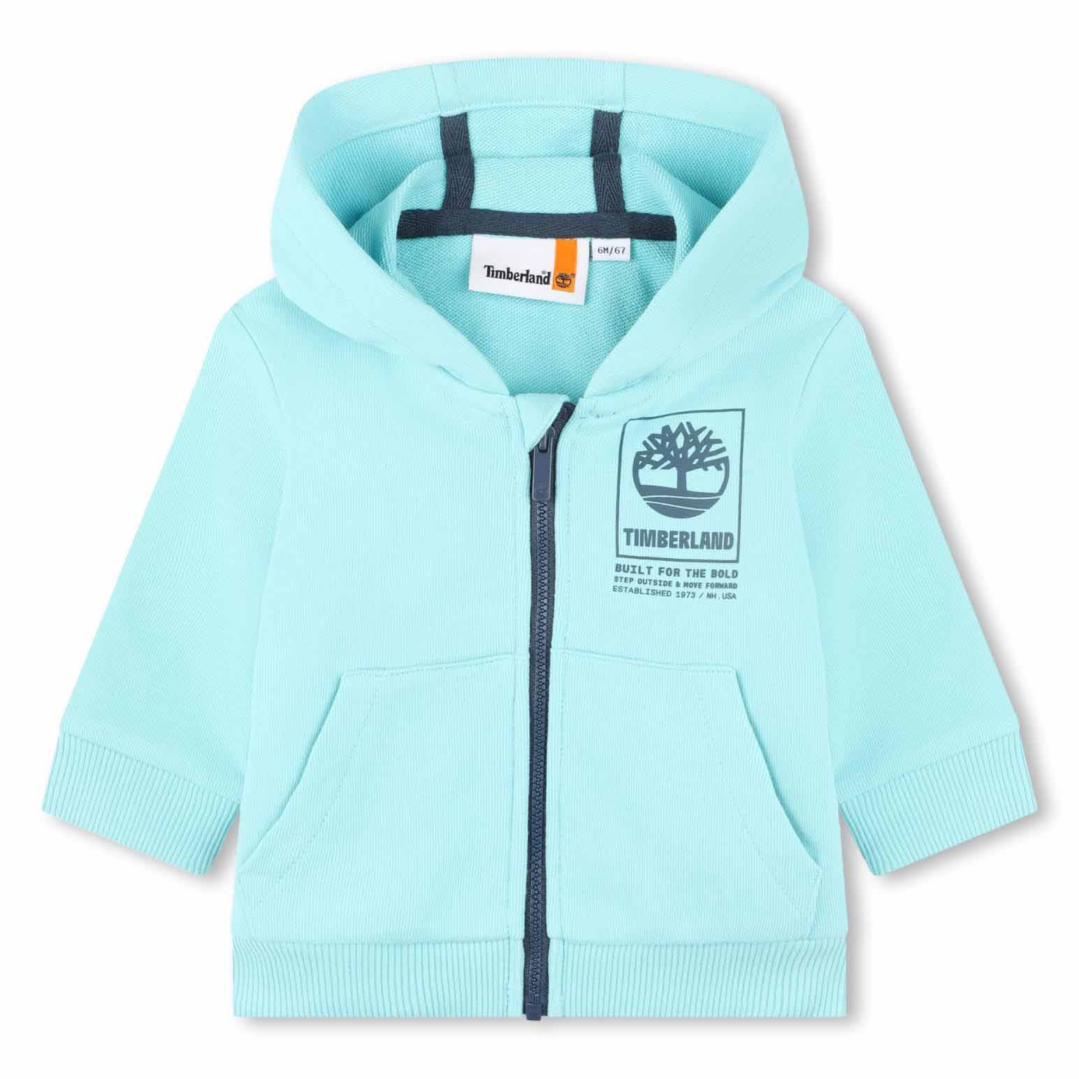 Timberland Zip Cardi 6M - 2Y